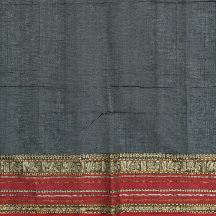 Hayagrivas Karum Pachai Handloom Kanchi Cotton Saree SSCBF132H19-1