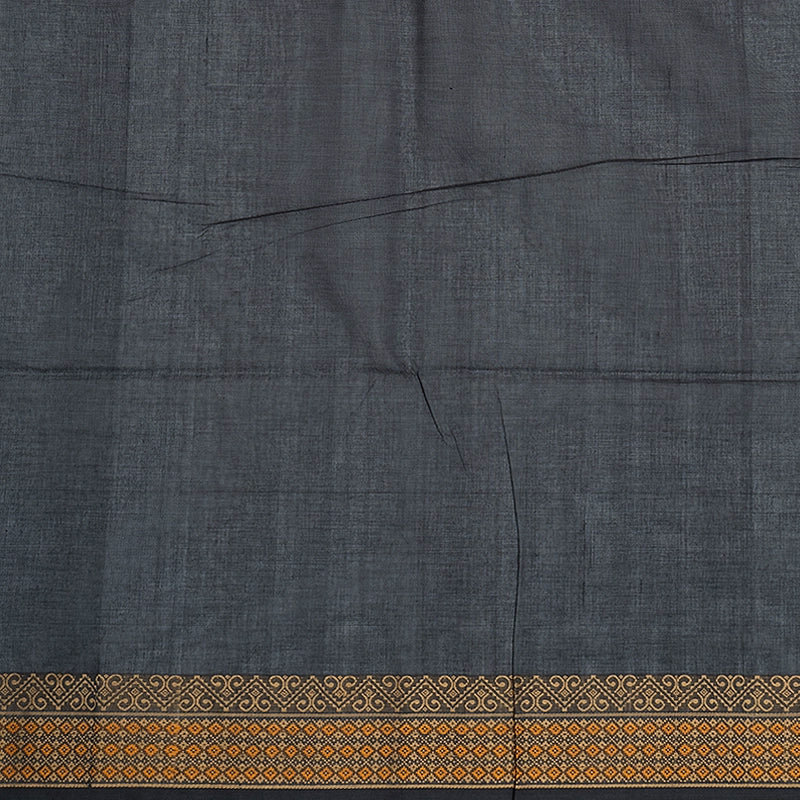 Hayagrivas Black Handloom Kanchi Cotton Saree SSCBF132H2-2