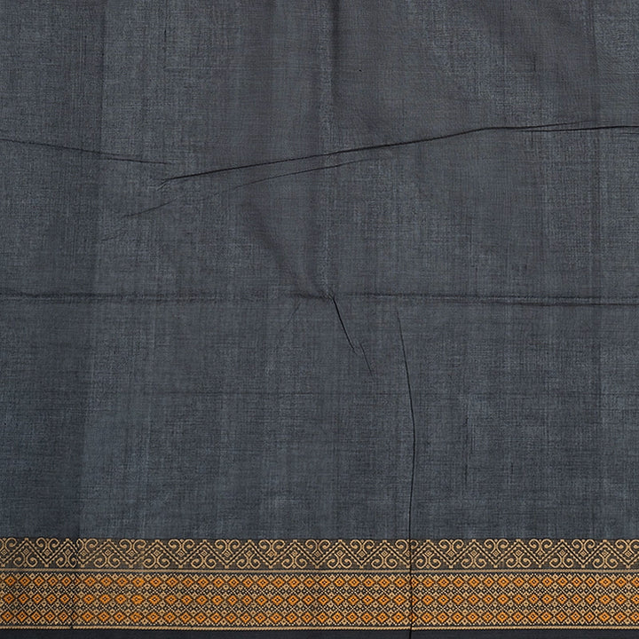 Hayagrivas Black Handloom Kanchi Cotton Saree SSCBF132H2-2