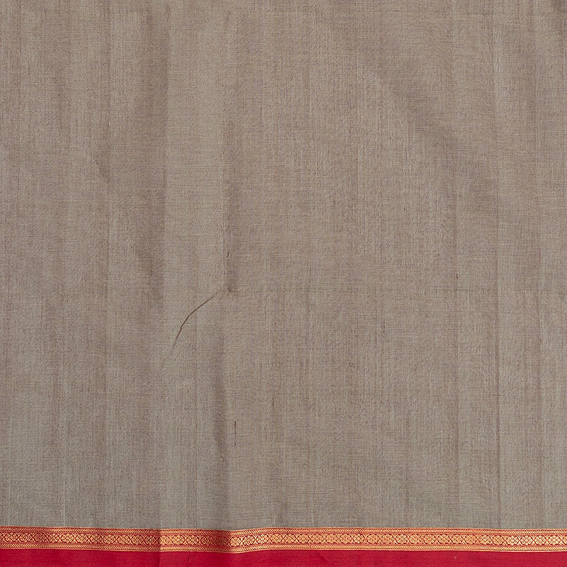 Hayagrivas Elephant Grey Handloom Kanchi Cotton Saree SSCBF132H20-1