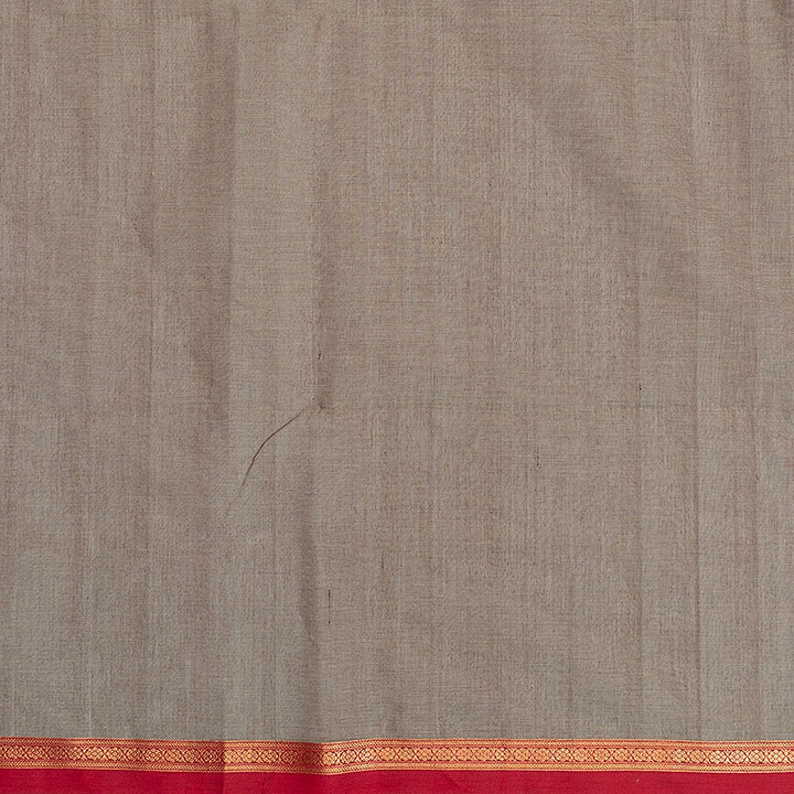 Hayagrivas Elephant Grey Handloom Kanchi Cotton Saree SSCBF132H20-1