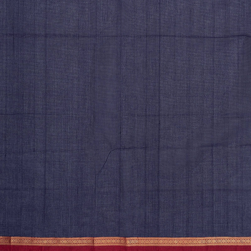Hayagrivas Purplish Blue Handloom Kanchi Cotton Saree SSCBF132H20-2