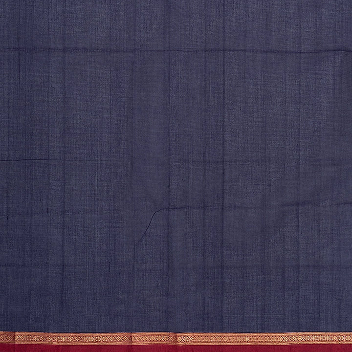 Hayagrivas Purplish Blue Handloom Kanchi Cotton Saree SSCBF132H20-2