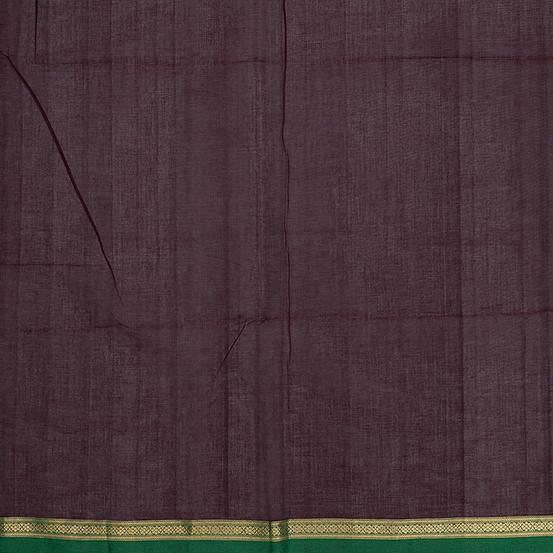 Hayagrivas Burgundy Handloom Kanchi Cotton Saree SSCBF132H20-3