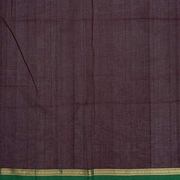 Hayagrivas Burgundy Handloom Kanchi Cotton Saree SSCBF132H20-3