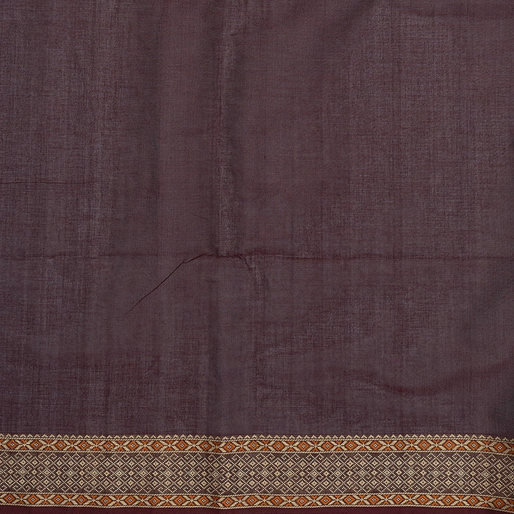 Hayagrivas Burgundy Handloom Kanchi Cotton Saree SSCBF132H23-2