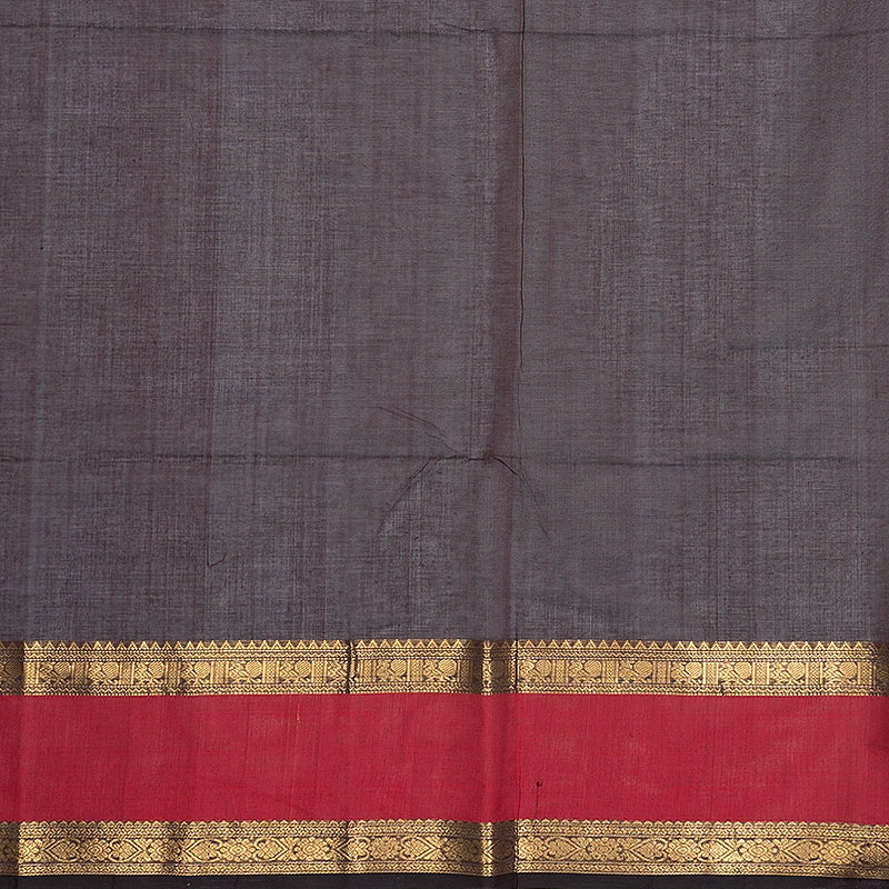 Hayagrivas Deep Snuff Handloom Kanchi Cotton Saree SSCBF132H27-1