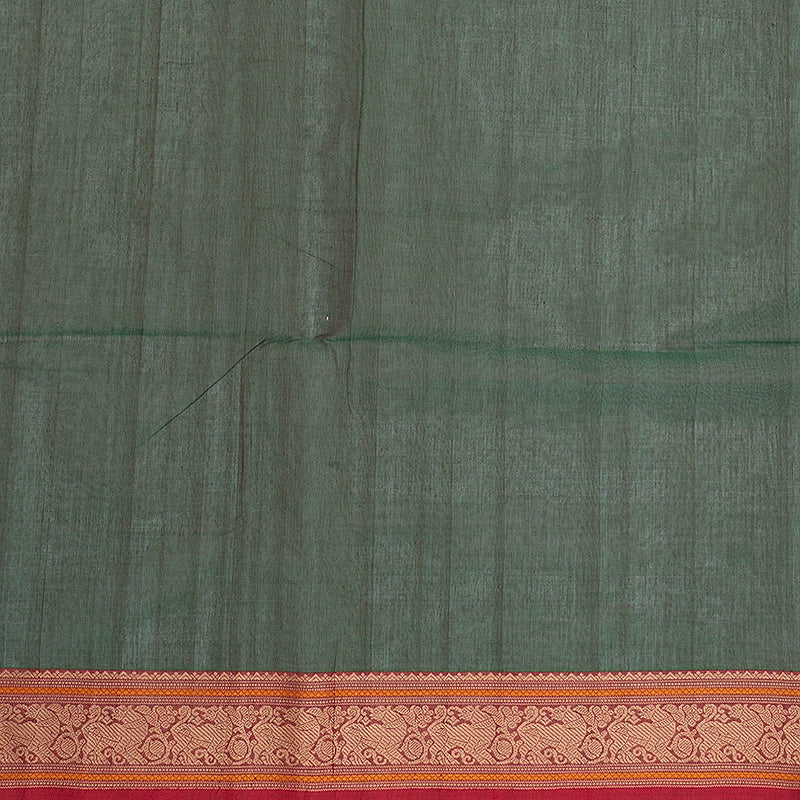 Hayagrivas Manthalir Green Handloom Kanchi Cotton Saree SSCBF132H29-4