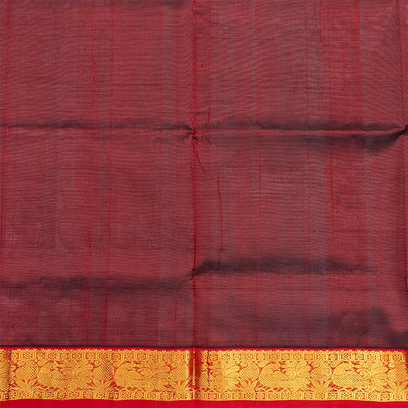 Hayagrivas Multicolour Checks Pure Silk Cotton Saree SSCBF137H9-10