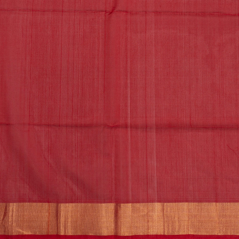 Hayagrivas Deep Purple Ikkat Kora Silk Cotton Saree SSCBF155H1-26