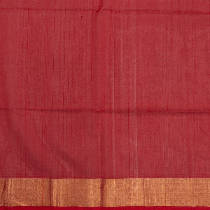 Hayagrivas Deep Purple Ikkat Kora Silk Cotton Saree SSCBF155H1-26