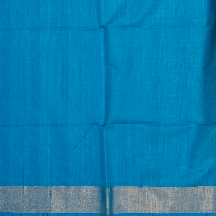 Hayagrivas Parrot Green Ikkat Kora Silk Cotton Saree SSCBF155H1-51