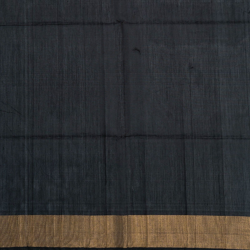 Hayagrivas Grey Ikkat Kora Silk Cotton Saree SSCBF155H1-52