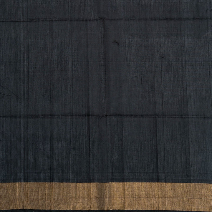 Hayagrivas Grey Ikkat Kora Silk Cotton Saree SSCBF155H1-52