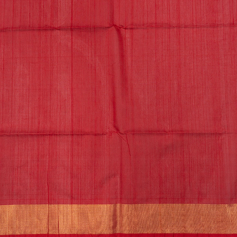Hayagrivas White Ikkat Kora Silk Cotton Saree SSCBF155H1-60