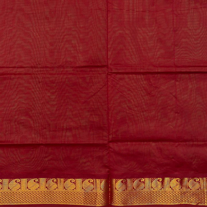 Hayagrivas Sampanga Green Semi Silk Cotton Saree SSCBF164I1-4