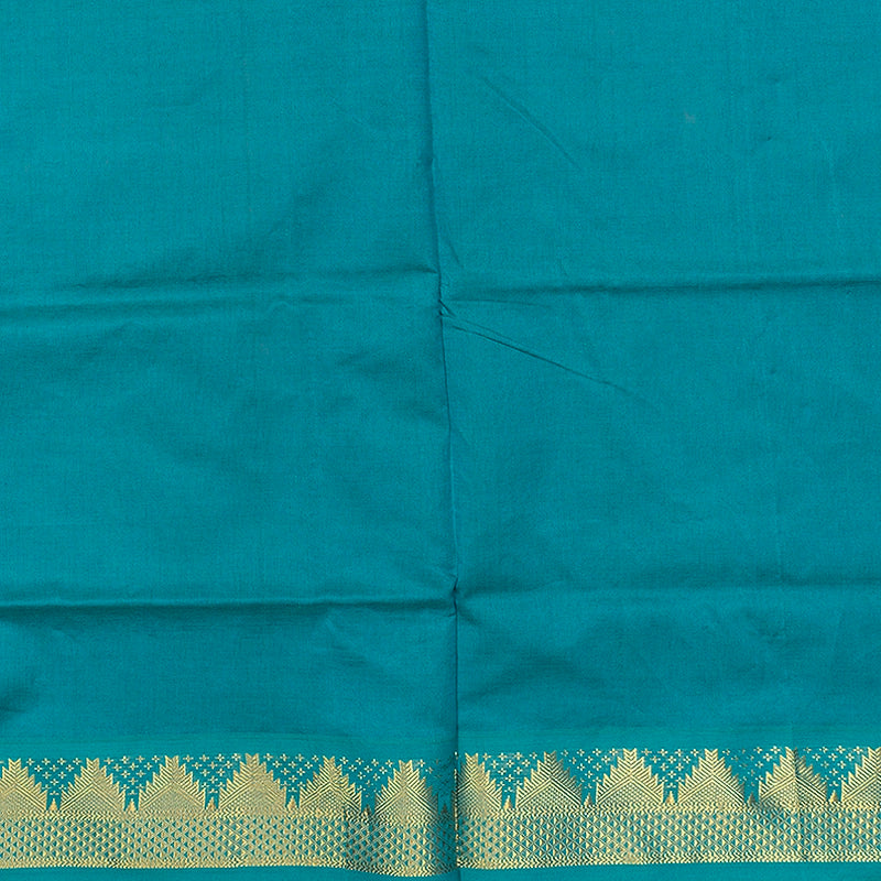 Hayagrivas Rust Orange Semi Silk Cotton Saree SSCBF164I1-105