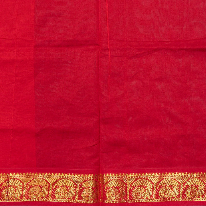 Hayagrivas Peacock Blue Semi Silk Cotton Saree SSCBF164I1-110