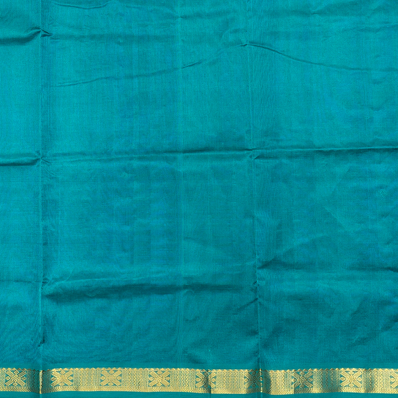 Hayagrivas Royal Blue Pure Silk Cotton Saree SSCBF175I6-1