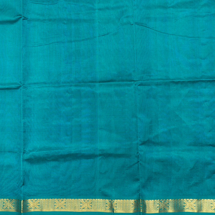 Hayagrivas Royal Blue Pure Silk Cotton Saree SSCBF175I6-1