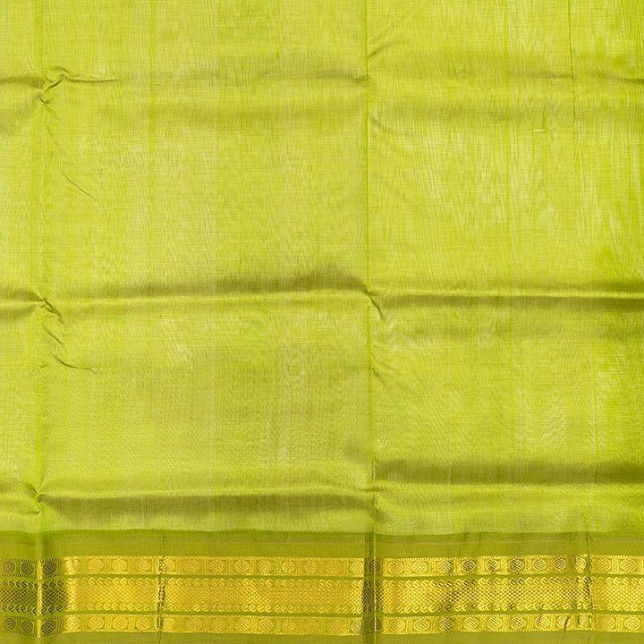 Hayagrivas White Pure Silk Cotton Saree SSCBF175I7-4