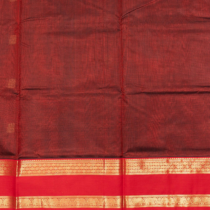 Hayagrivas Maroon Kanchi Silk Cotton Saree SSCBF179I10-1