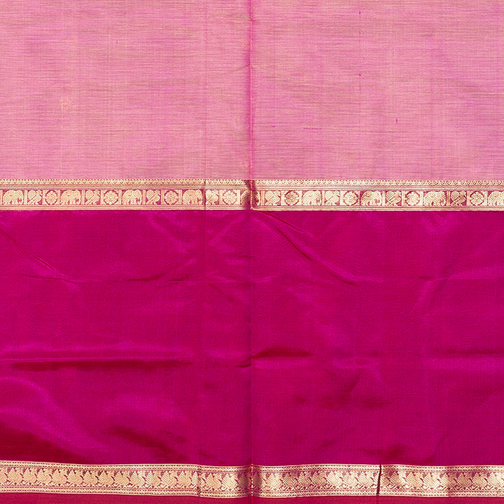 Hayagrivas Baby Pink Kanchi Silk Cotton Saree SSCBF179I10-8