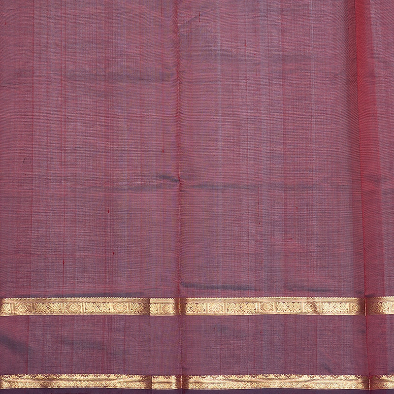 Hayagrivas Wine Marron Tissue Kanchi Silk Cotton Saree SSCBF179I14-5