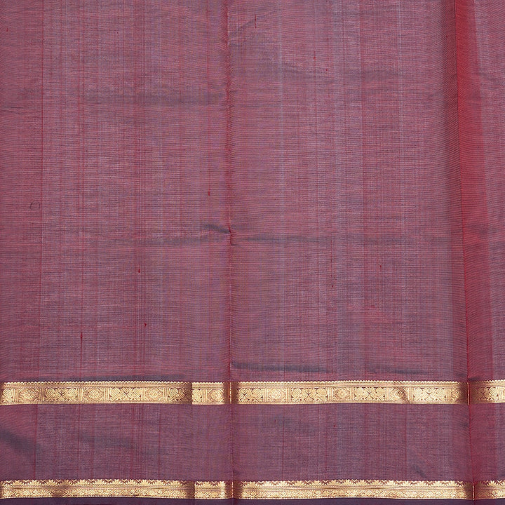 Hayagrivas Wine Marron Tissue Kanchi Silk Cotton Saree SSCBF179I14-5