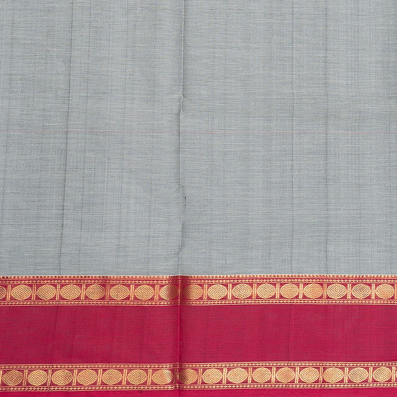 Hayagrivas Grey Kanchi Silk Cotton Saree SSCBF179I4-14