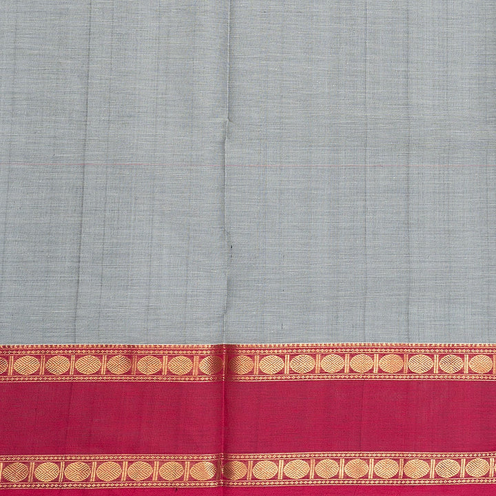 Hayagrivas Grey Kanchi Silk Cotton Saree SSCBF179I4-14