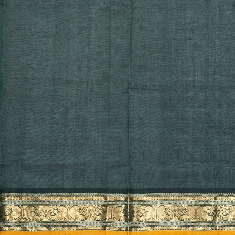 Hayagrivas Bottle Green Kanchi Silk Cotton Saree SSCBF179I5-24