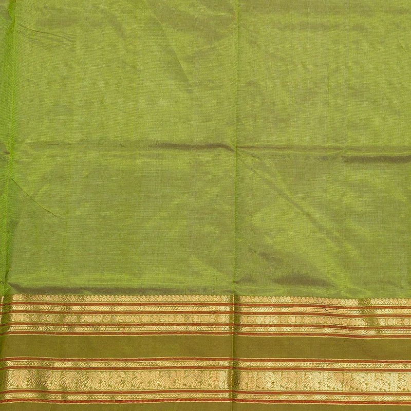 Hayagrivas Sampanga Green Kanchi Silk Cotton Saree SSCBF179I5-30
