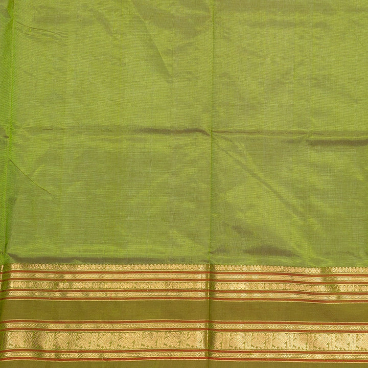 Hayagrivas Sampanga Green Kanchi Silk Cotton Saree SSCBF179I5-30