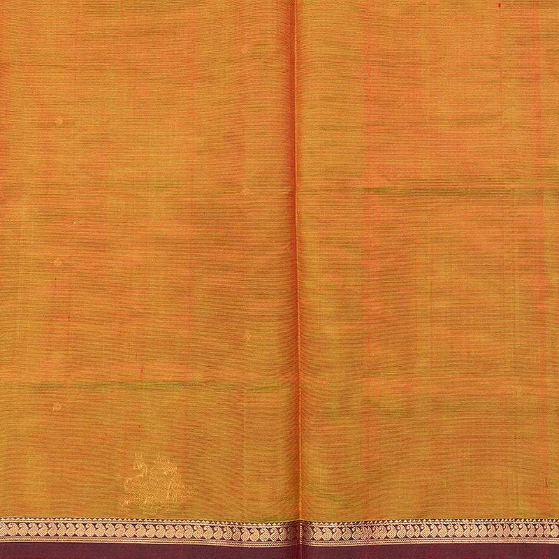 Hayagrivas Sampanga Green Kanchi Silk Cotton Saree SSCBF179I7-13