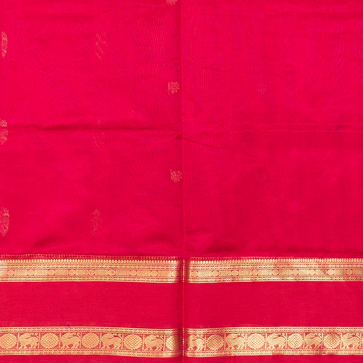 Hayagrivas Rani Pink Kanchi Silk Cotton Saree SSCBF179I7-6