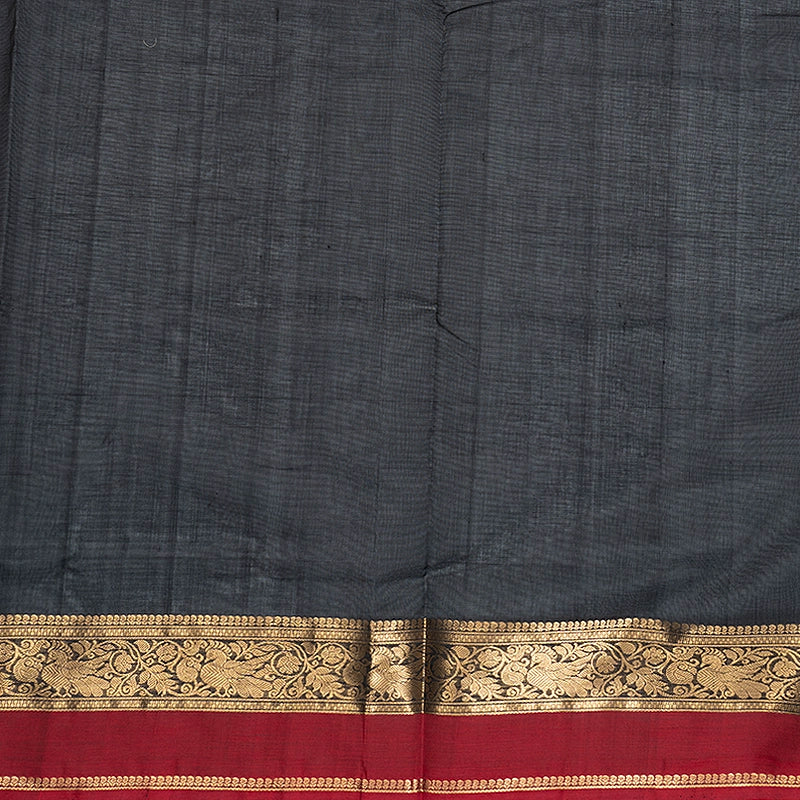 Hayagrivas Black Kanchi Silk Cotton Saree SSCBF179I9-26