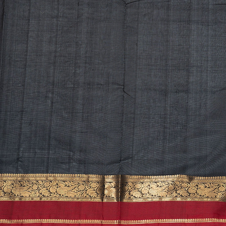 Hayagrivas Black Kanchi Silk Cotton Saree SSCBF179I9-26