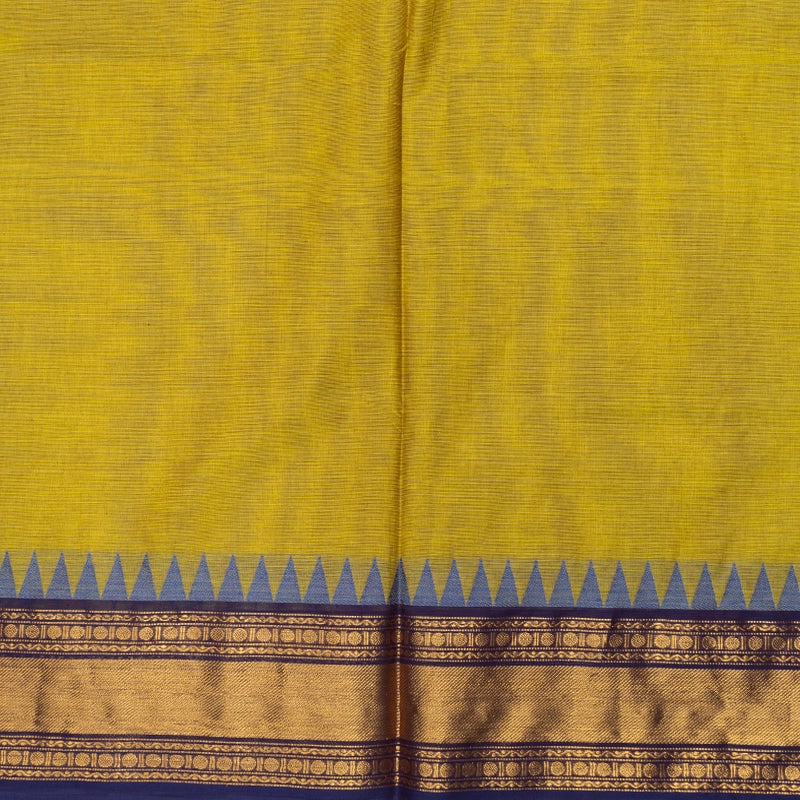 Hayagrivas Lime Green Handloom Chettinad Cotton Saree SSCBF188J1-27