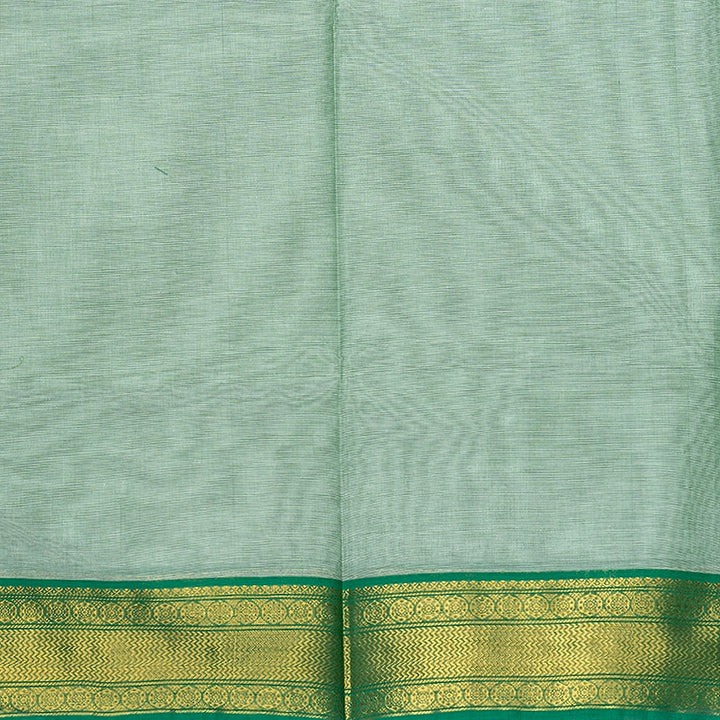 Hayagrivas Sage Green Handloom Chettinad Cotton Saree SSCBF188J4-49