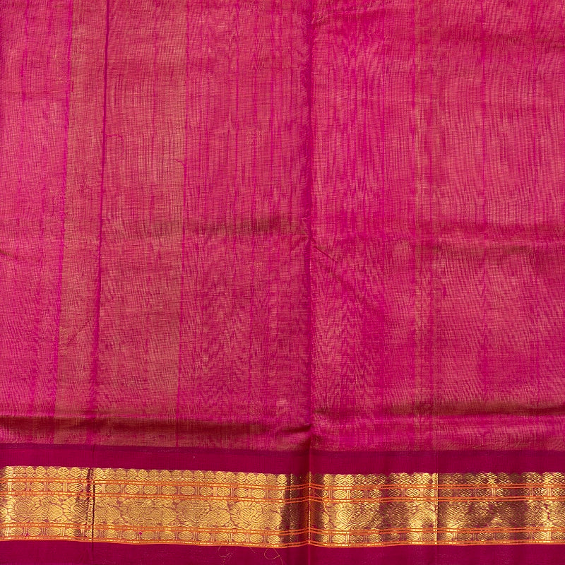 Hayagrivas Mild Peach Orange Pure Silk Cotton Saree SSCBF34D4-11