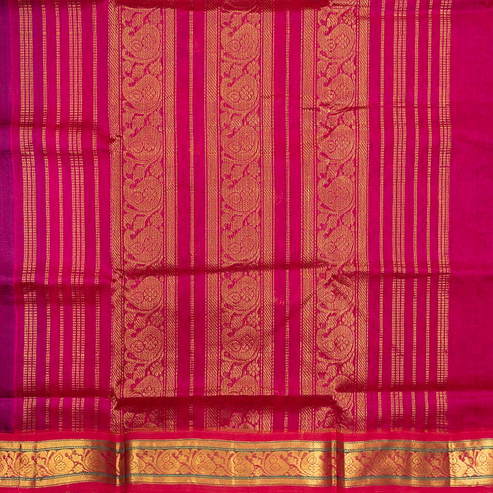 Hayagrivas Deep Nagapazham Pure Silk Cotton Saree SSCBF34D4-34