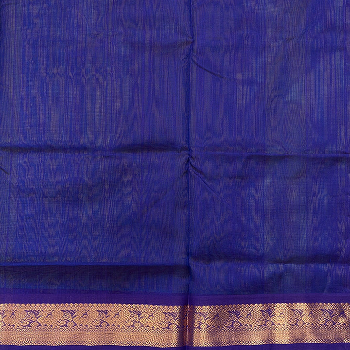 Hayagrivas Parrot Green Pure Silk Cotton Saree SSCBF53E4-6