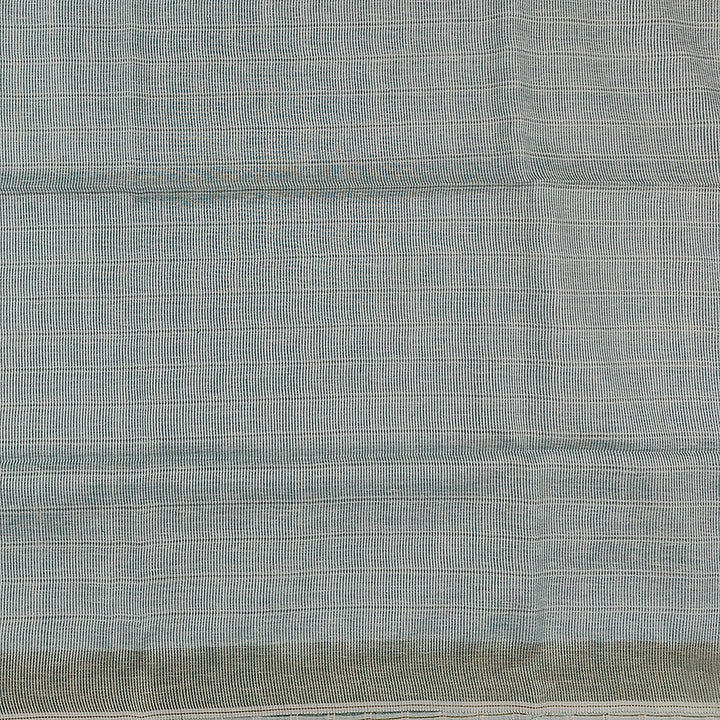 Hayagrivas Sky Blue Handloom Linen Saree SSCBF68E4-5