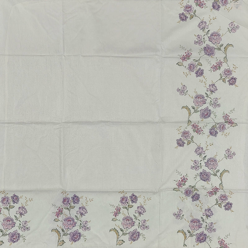 Hayagrivas Half-White Fancy Cotton Saree SSCBF68E6-10