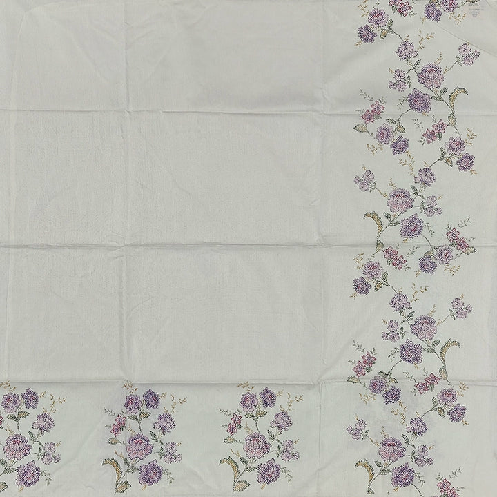 Hayagrivas Half-White Fancy Cotton Saree SSCBF68E6-10