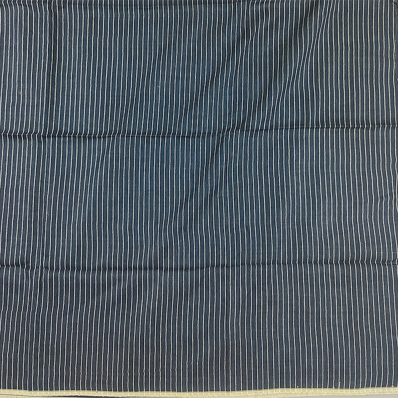 Hayagrivas Navy Blue Handloom Linen Saree SSCBF69E11-1