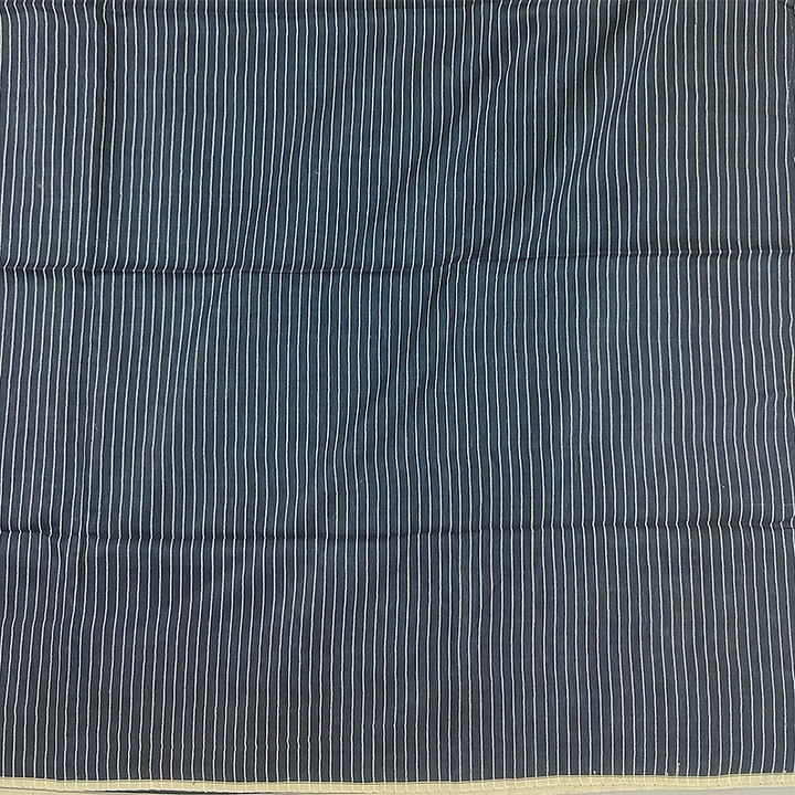 Hayagrivas Navy Blue Handloom Linen Saree SSCBF69E11-1