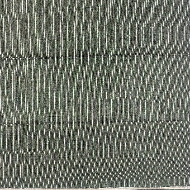 Hayagrivas Green Handloom Linen Saree SSCBF69E11-3