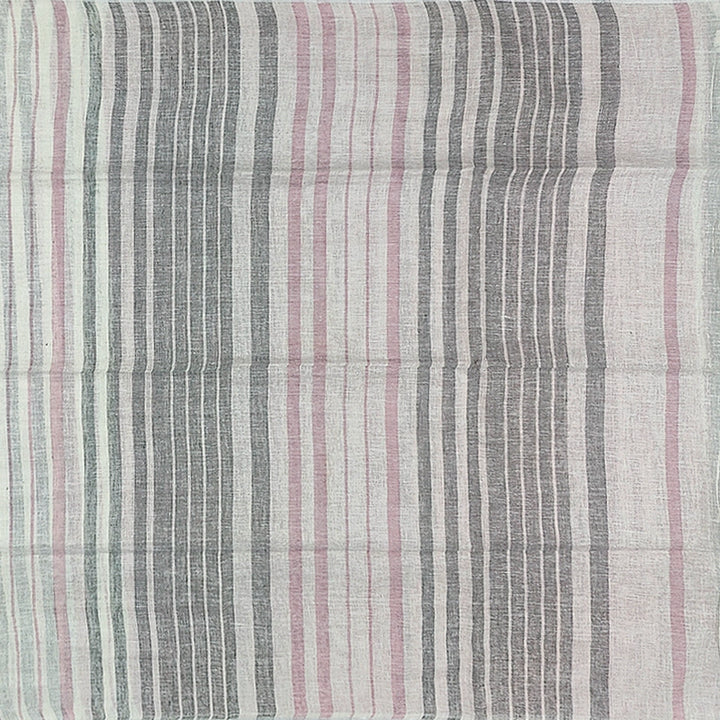 Hayagrivas Multicolur Handloom Linen Saree SSCBF69E6-3